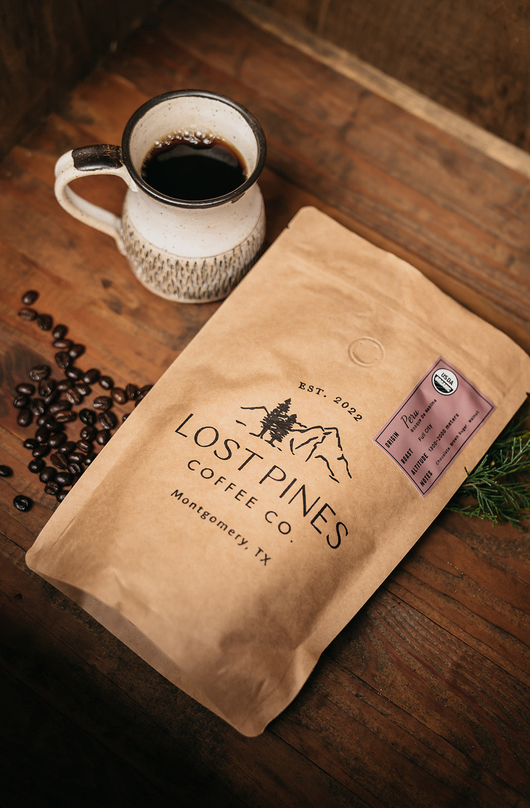 Sidama Ethiopia Natural-USDA Organic, Dark Roast