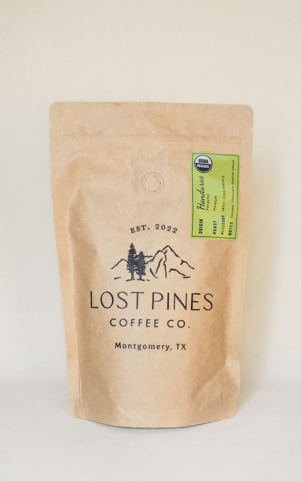 Organic Honduras Pacavita, Medium Roast, 12OZ.