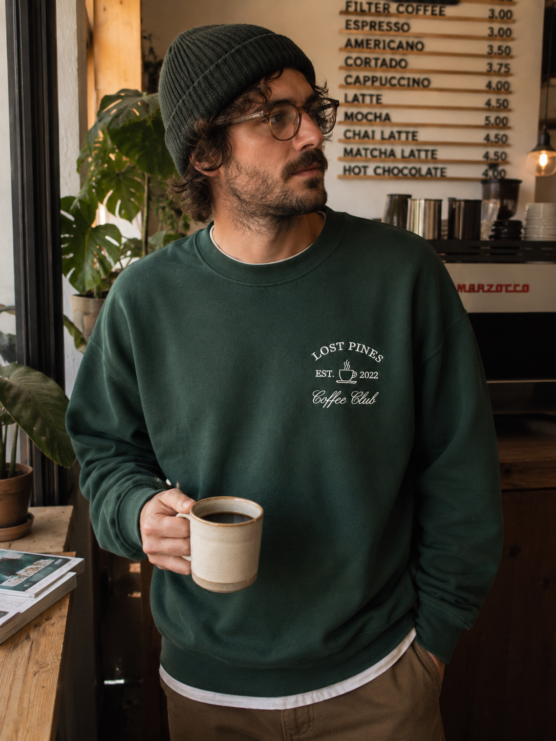 Coffee Club Crewneck