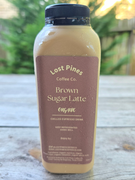 Brown Sugar Latte 12oz., Organic