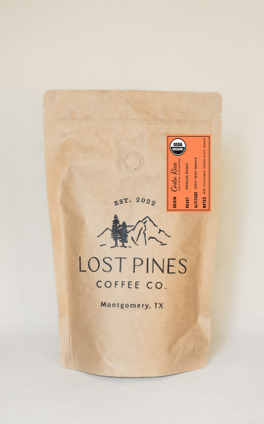 Coto Brus, Costa Rica - USDA Organic, Medium Roast 12 OZ